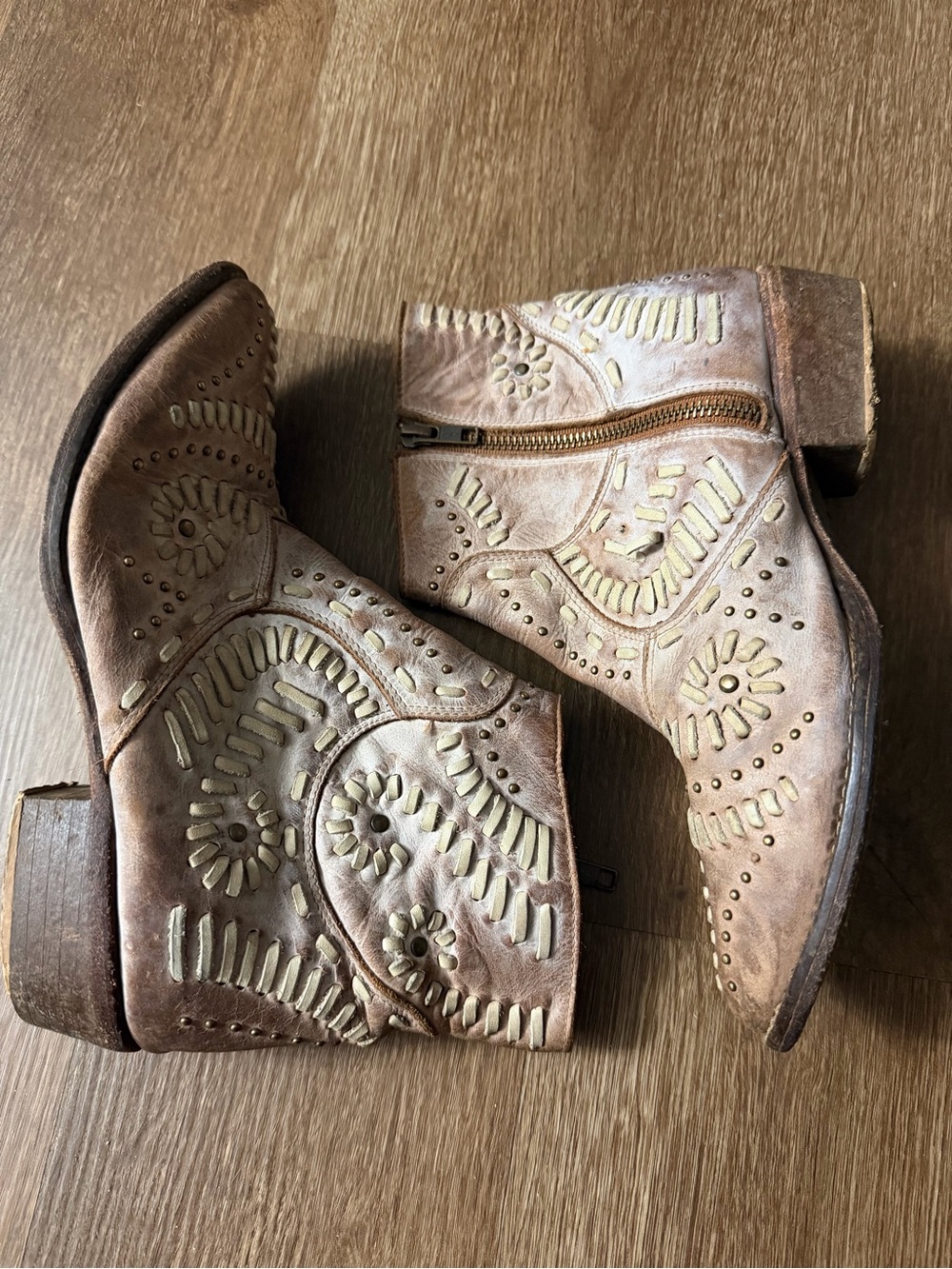 Matisse Leather distressed Fiesta ankle boot 8
